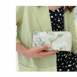 Floral Wallet – Green