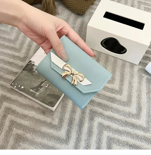 DG Aura Mini Blue Wallet - By Devor Gray Brand.