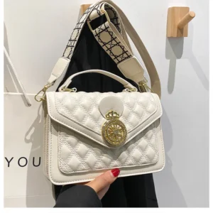 Elegant Crossbody – White