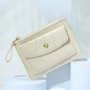 Leather Textured Mini Wallet