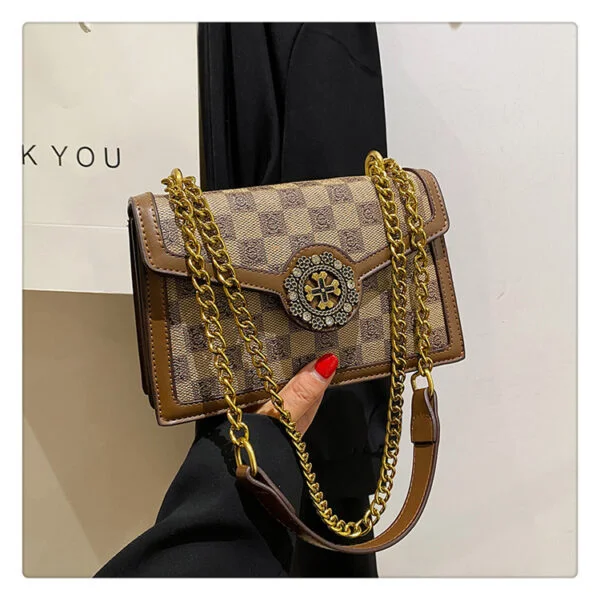 Premium Check Patterned crossbody by Devorgray