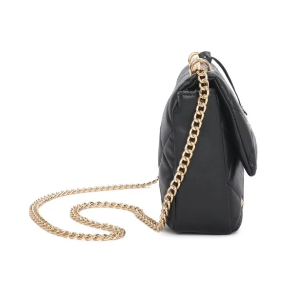 Trendy Quilted Chain Sling Bag - Image 15