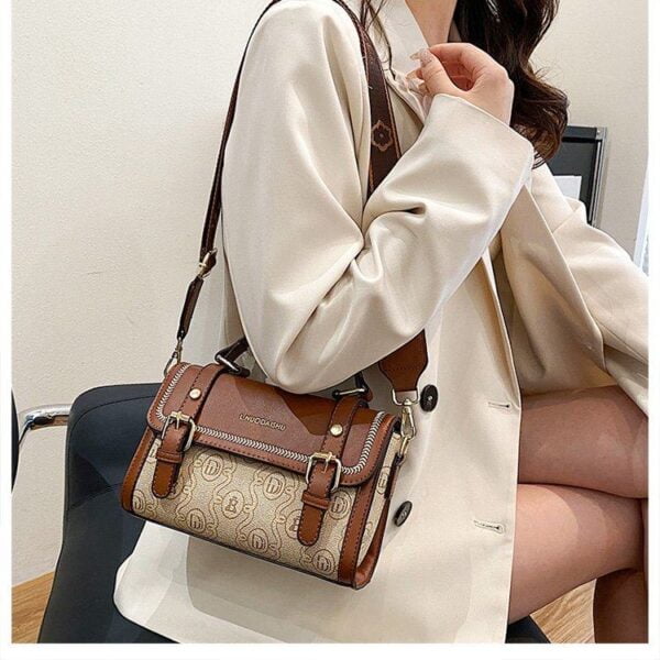 Classic Wide-Strap Sling Bag